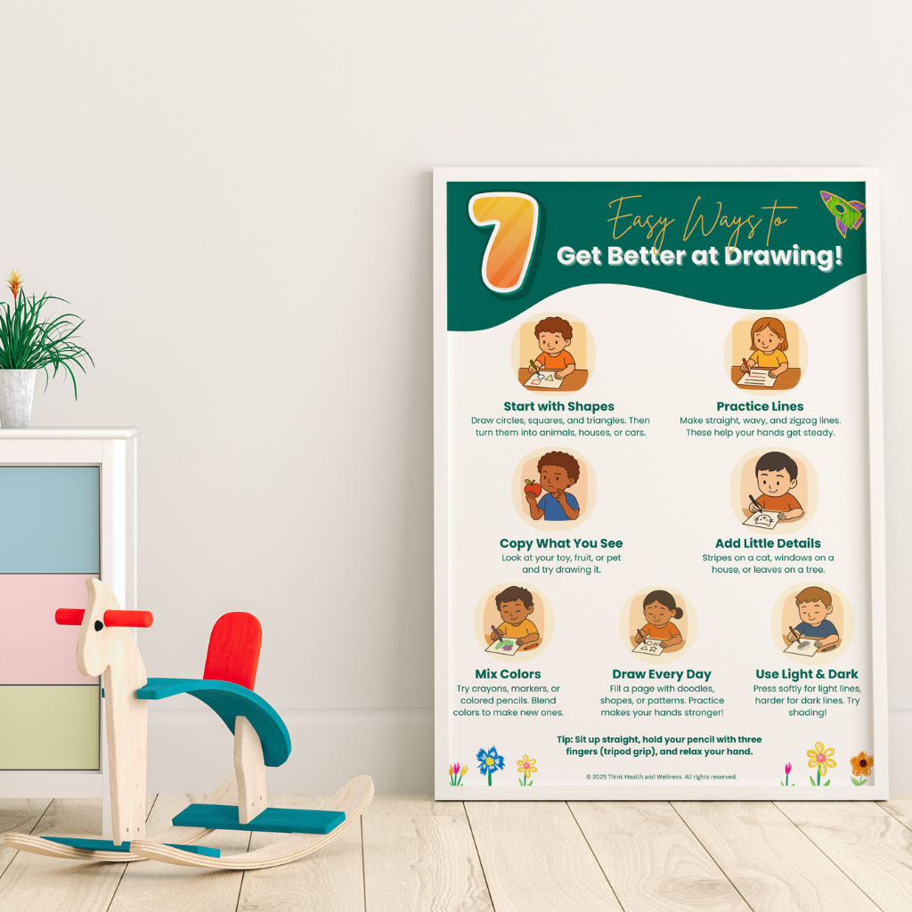 Easy Ways to Get Better at Drawing Poster