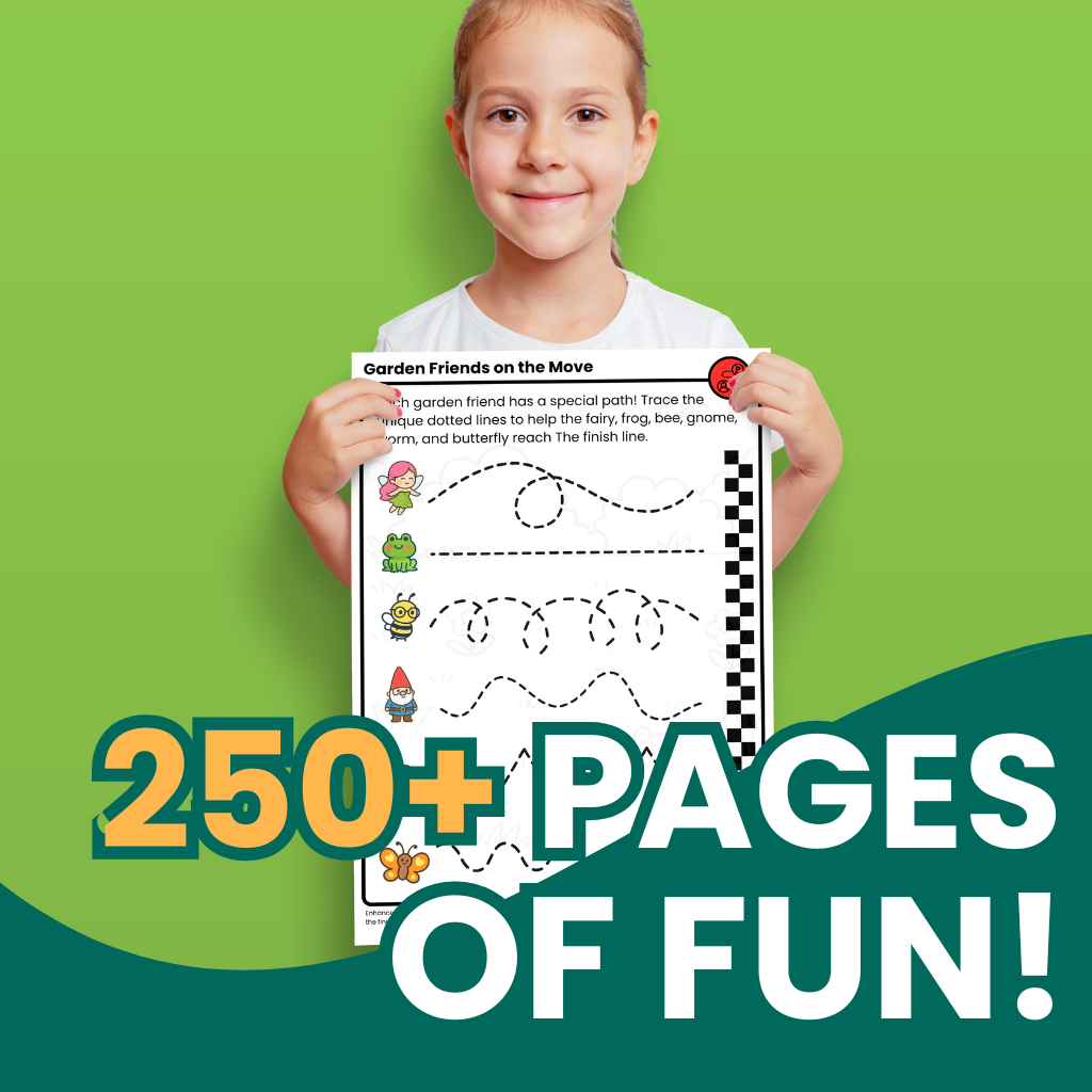 The Complete Fine Motor Development Bundle – 15 Storybooks + 270+ Worksheets
