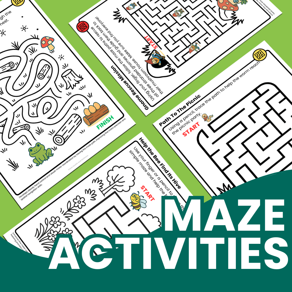 260+ Fine Motor Skills Worksheets – Printable Activity Pack