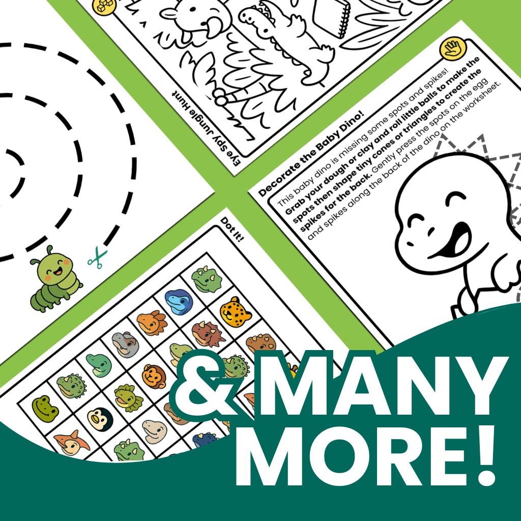 260+ Fine Motor Skills Worksheets – Printable Activity Pack