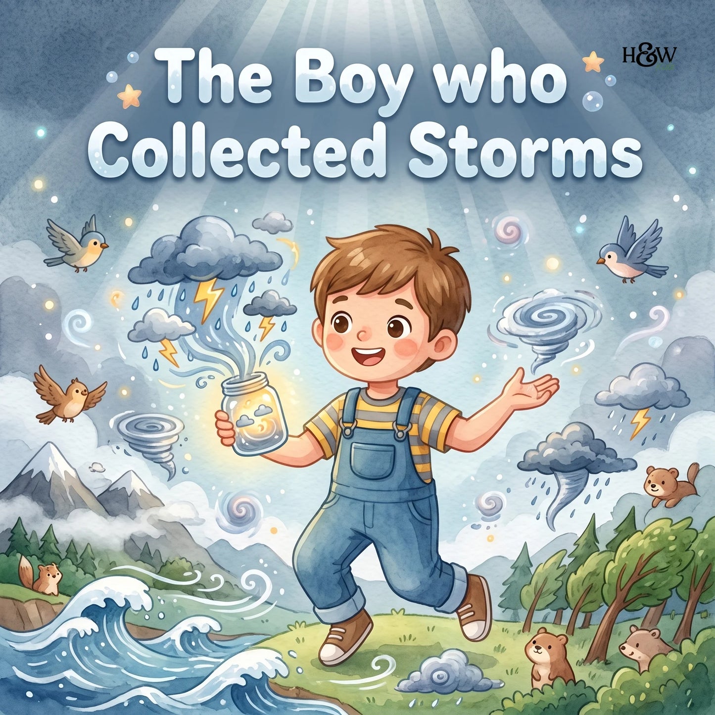 The Boy Who Collected Storms - Bedtime Audio Story (Instant Download)