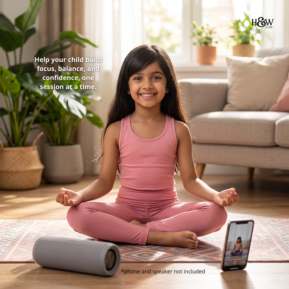 Balancing Audio Yoga for Kids (Personalized)