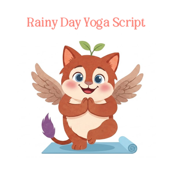 Rainy Day Yoga - (Instant Download Guided Yoga Audio)