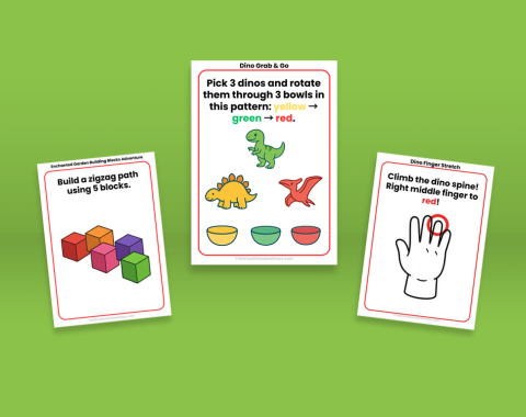 Fine Motor Flashcard Collection