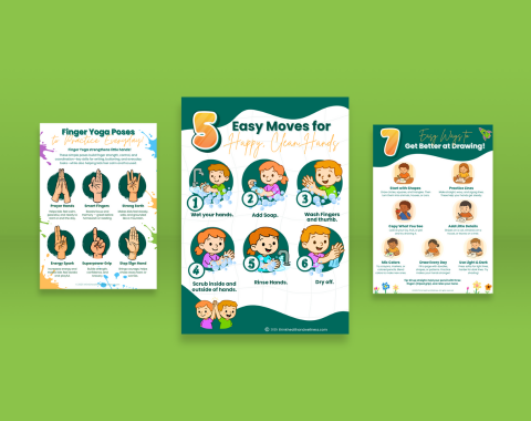 Fine Motor Poster Collection