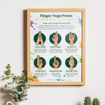 Finger Yoga Poses Poster