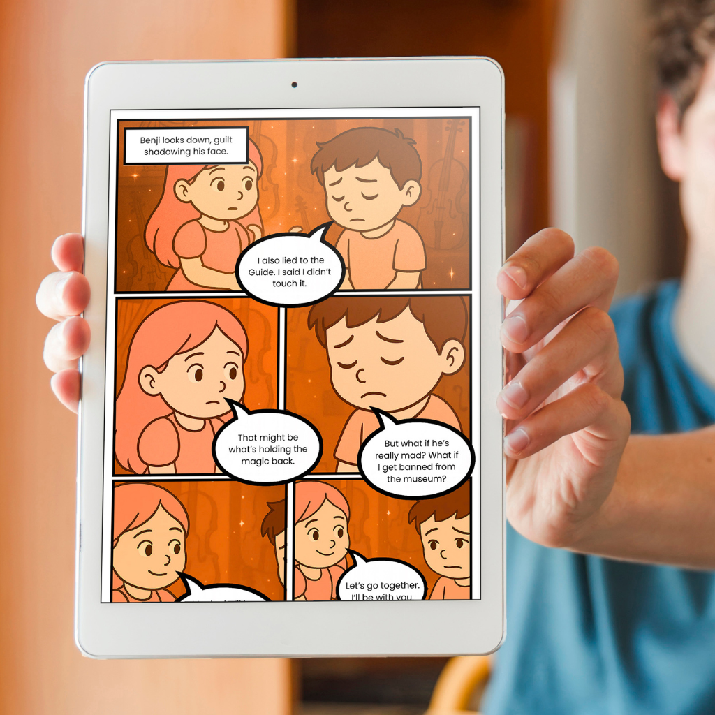 Lyra and the Whispering Guitar – Comics