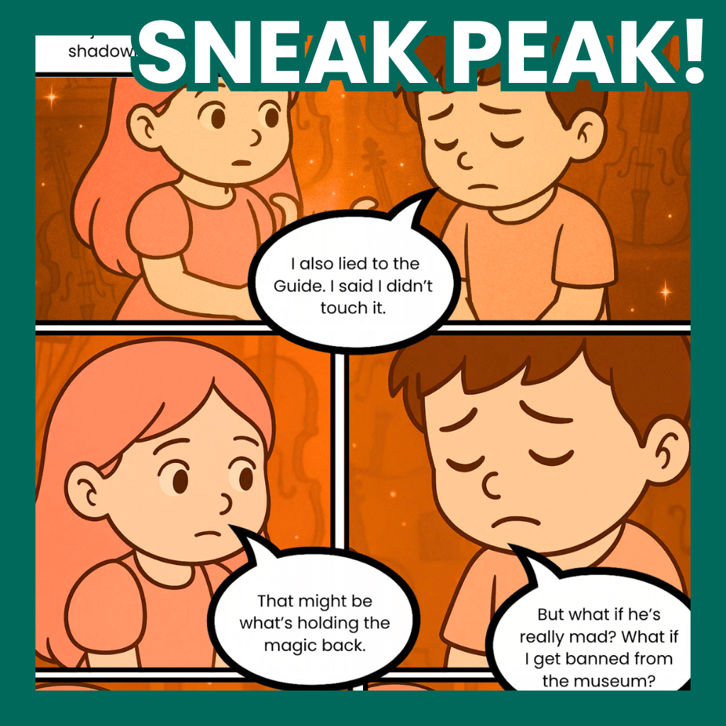 Lyra and the Whispering Guitar – Comics