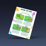 How to Use Scissors Poster
