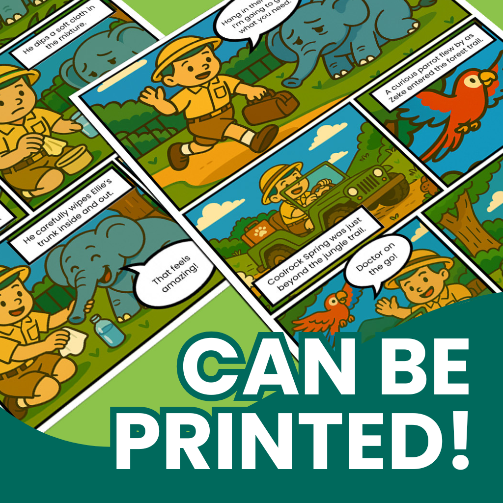 Dr. Zeke: Saving Ellie – Comic Story