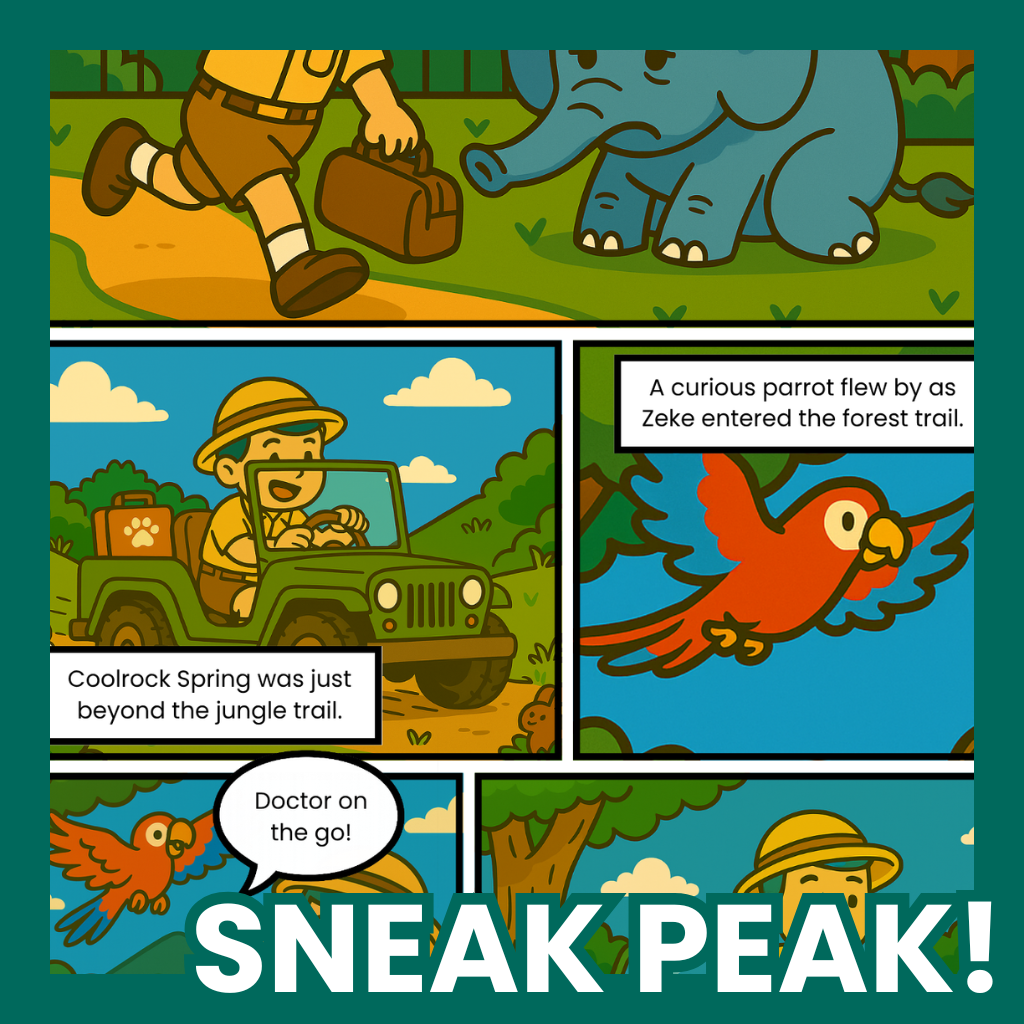 Dr. Zeke: Saving Ellie – Comic Story