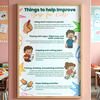 Things to Help Improve Grip for Kids Poster