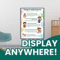 Things to Help Improve Grip for Kids Poster