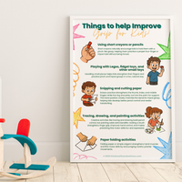 Things to Help Improve Grip for Kids Poster