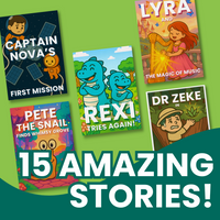 Story + Play Bundle – 15 Fine Motor Storybooks + 3 Printable Flashcard Sets