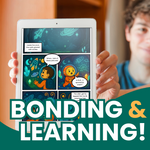 Planet of No Words – Captain Nova & Blurb Comic