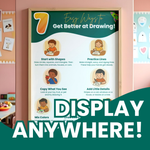 Easy Ways to Get Better at Drawing Poster