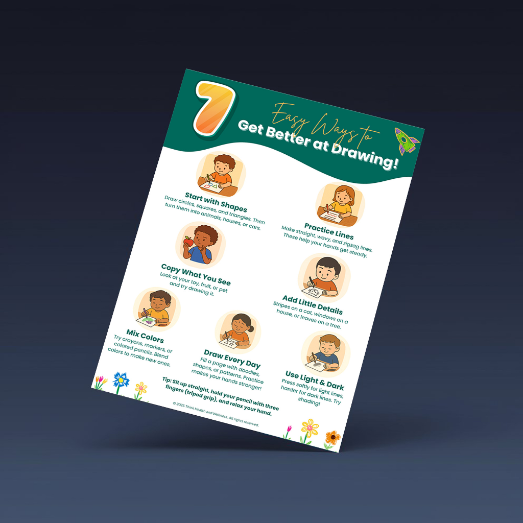 Easy Ways to Get Better at Drawing Poster