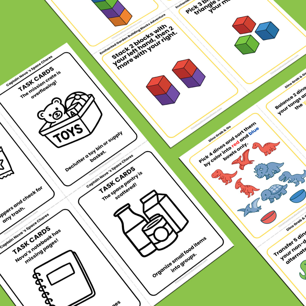 Fine Motor Flashcards Bundle – 3 Playful Sets for Busy Little Hands