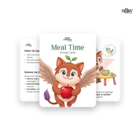 Beak Meal time Prompt Cards - Conversation Starters for Kids
