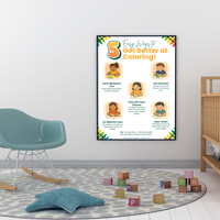 Easy Ways to Get Better at Coloring poster