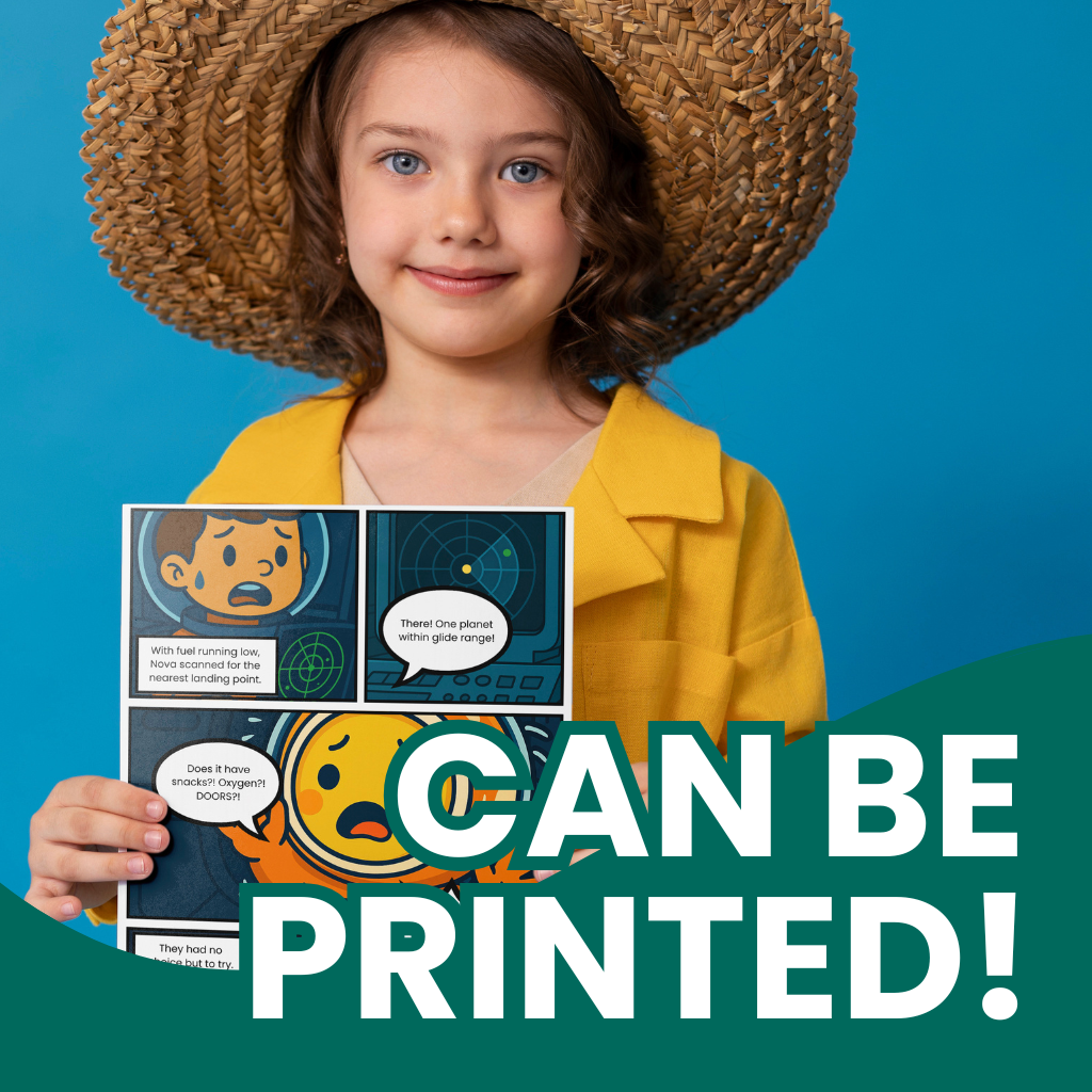 Comics Set Bundle – 4 Gentle Stories for Fine Motor and Emotional Growth