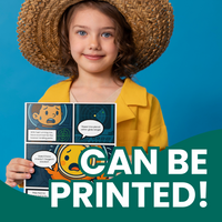 Comics Set Bundle – 4 Gentle Stories for Fine Motor and Emotional Growth