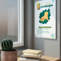 Finger Strength Challenges Poster