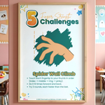 Finger Strength Challenges Poster
