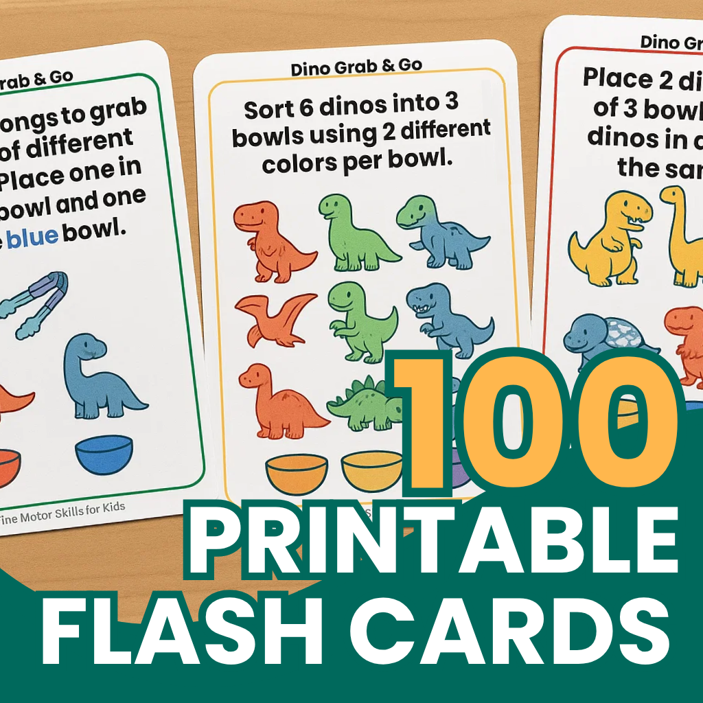 Dino Grab & Go Flashcards