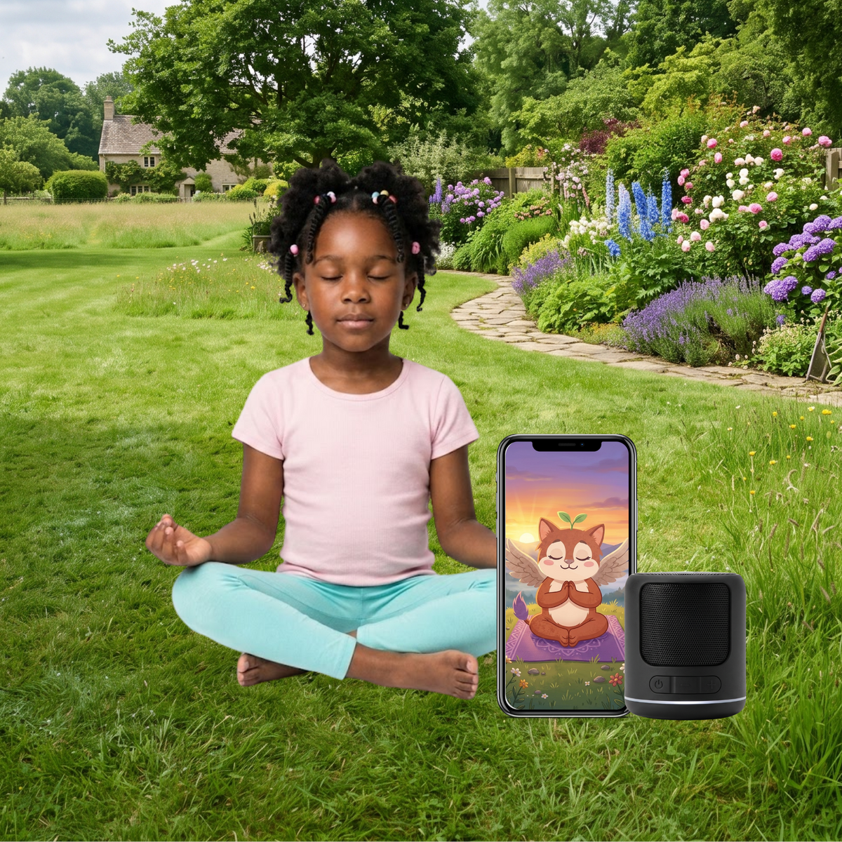 Rainy Day Audio Yoga for Kids (Non-Personalized)