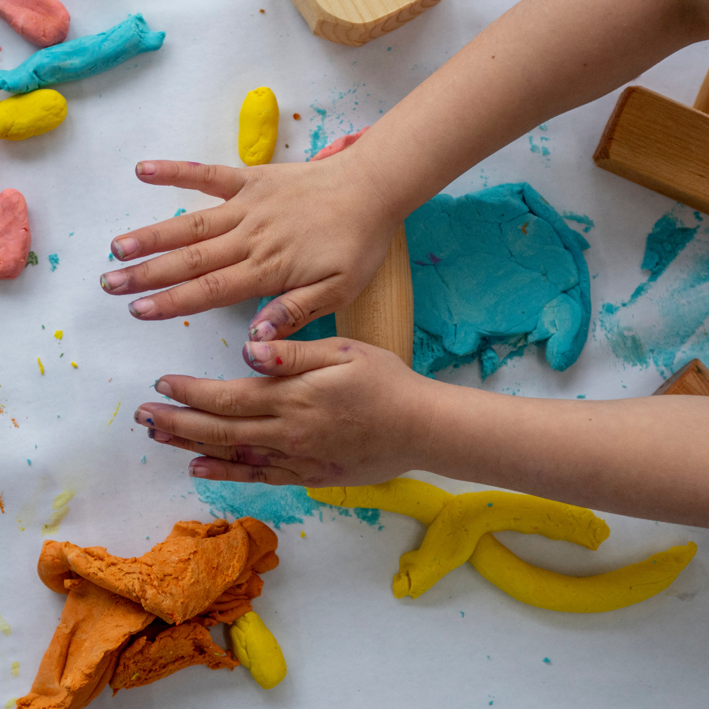 Design Your Animal with Clay Strands Poster