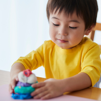 Design Your Animal with Play Dough Strands Poster