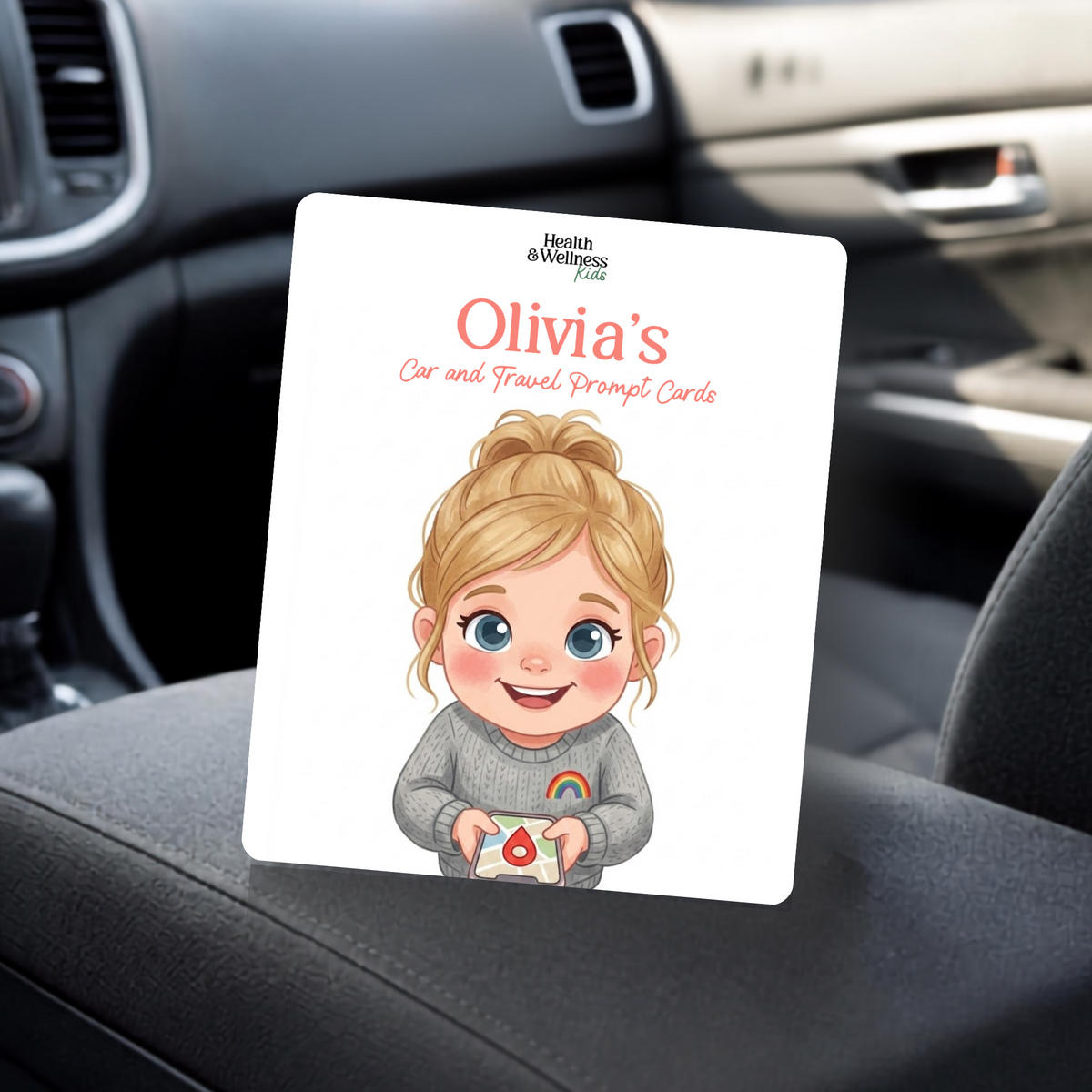 Car and Travel Conversation Cards for Kids (Personalized)