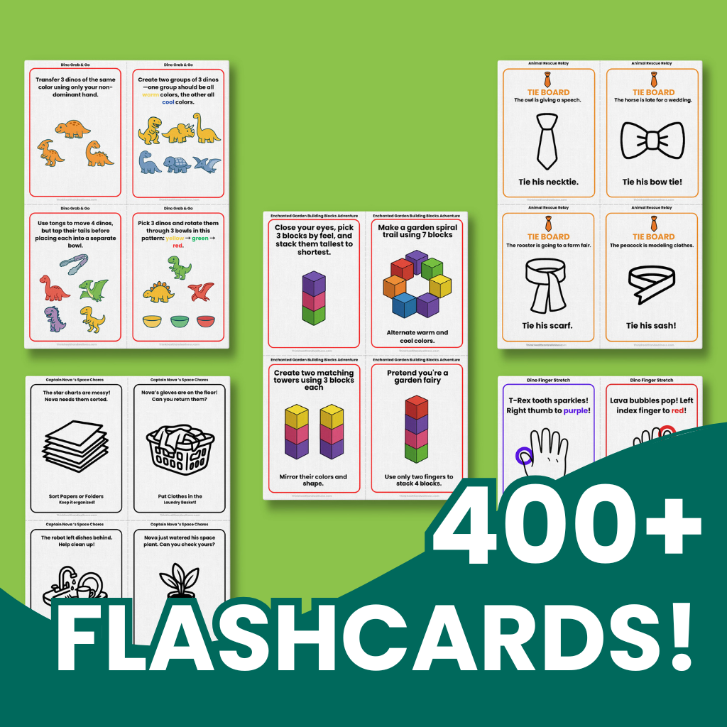 Fine Motor Builder Bundle – 270+ Worksheets + 3 Flashcard Sets