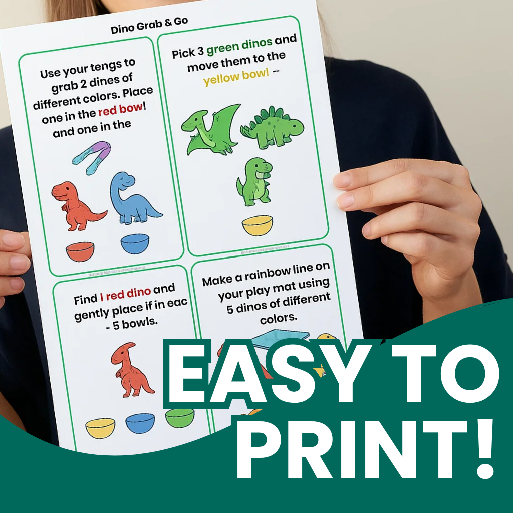 Dino Grab & Go Flashcards