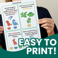 Dino Grab & Go Flashcards