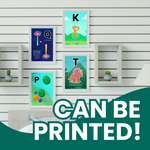 Alphabet A–Z Fine Motor Skills Book – Movement Prompts for Every Letter