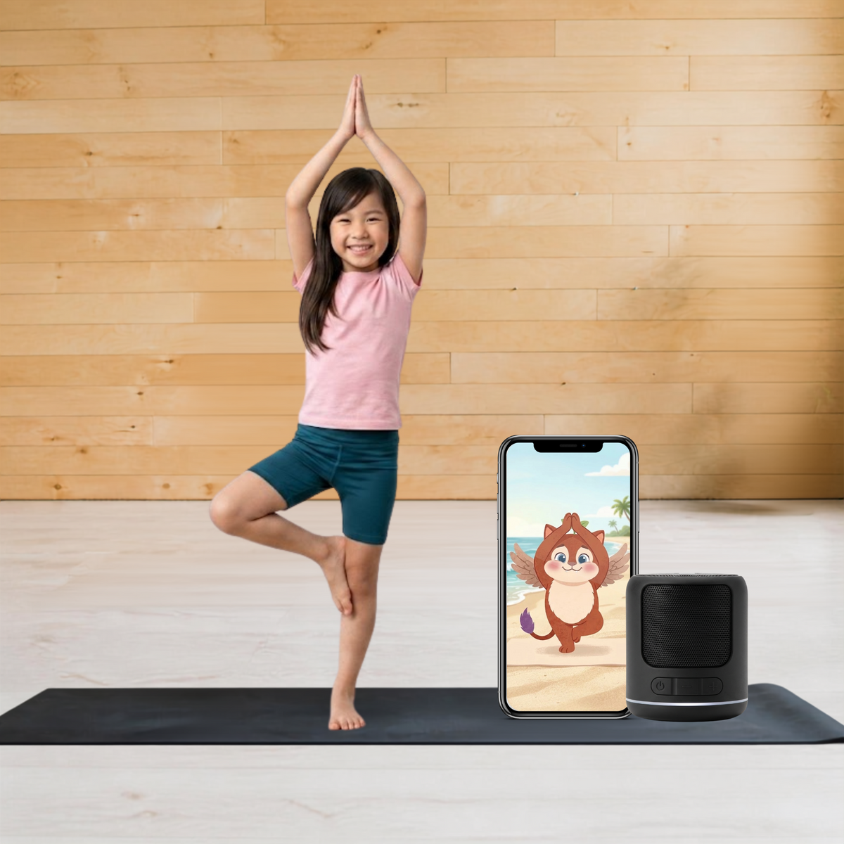 Beach Day Audio Yoga for Kids (Non-Personalized)