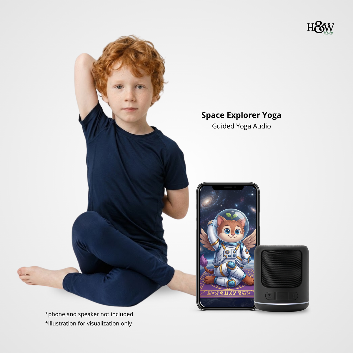 Space Explorer Audio Yoga for Kids (Non-Personalized)