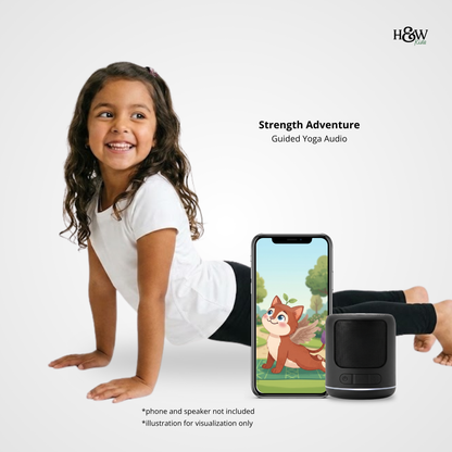 Strength Adventure Audio Yoga for Kids (Non-Personalized)