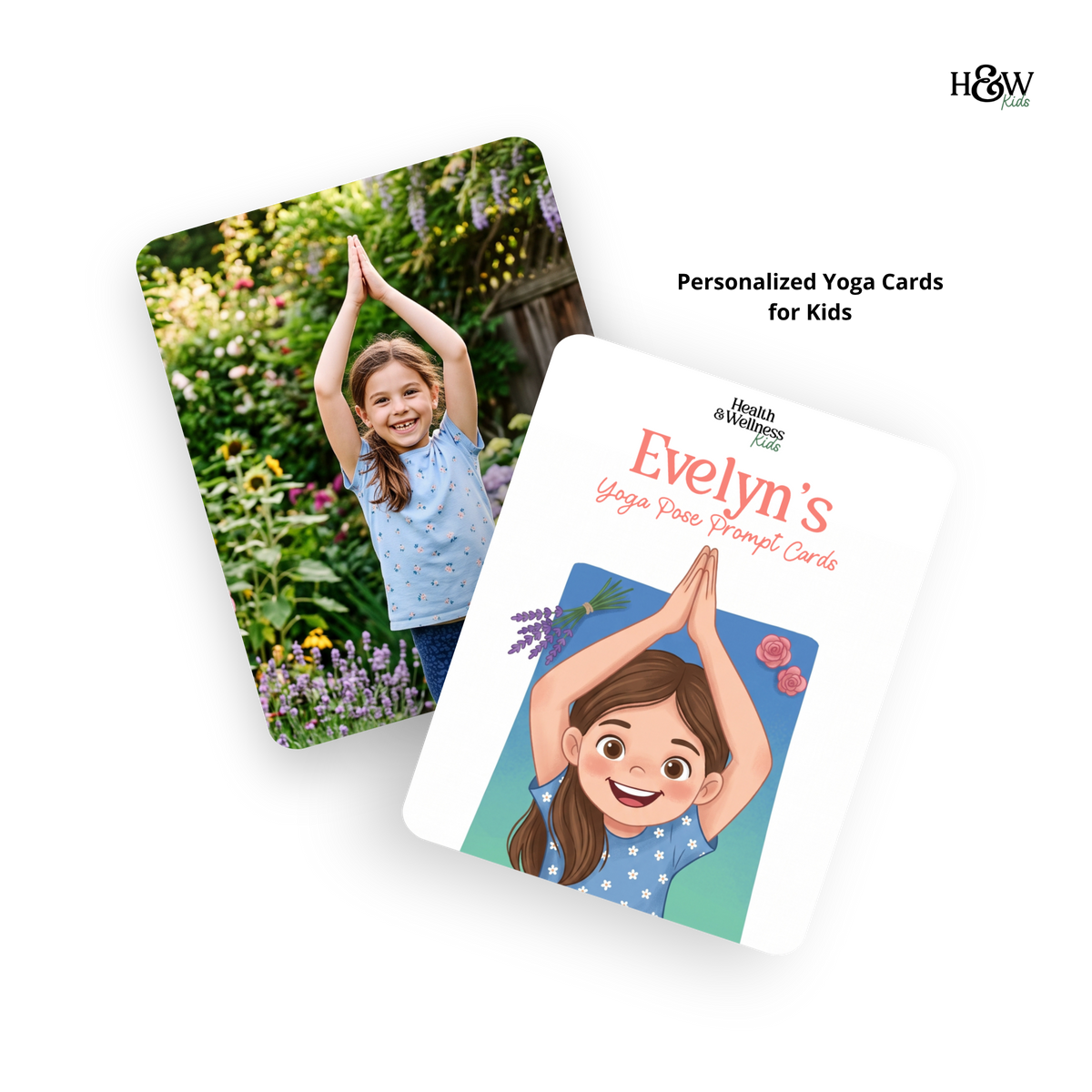 Yoga Cards for Kids (Personalized)