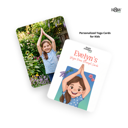 Yoga Cards for Kids (Personalized)