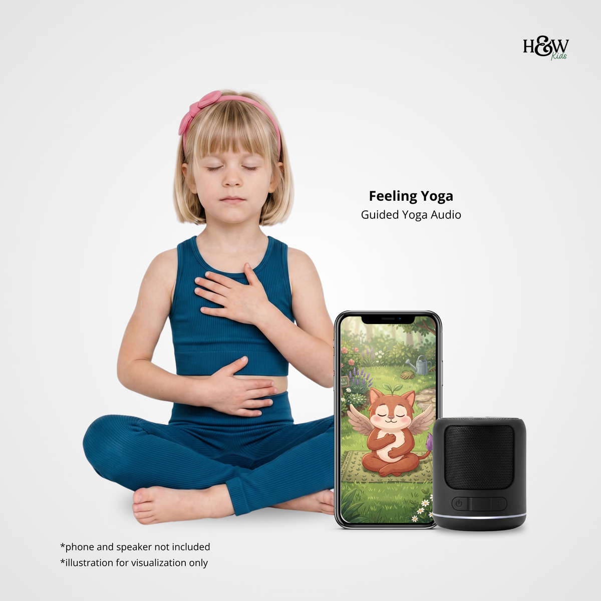Feeling Audio Yoga for Kids (Non-Personalized)