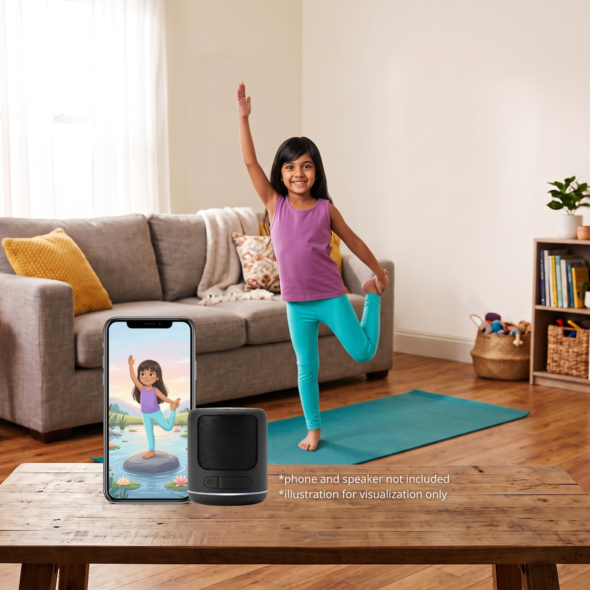 Balancing Audio Yoga for Kids (Personalized)