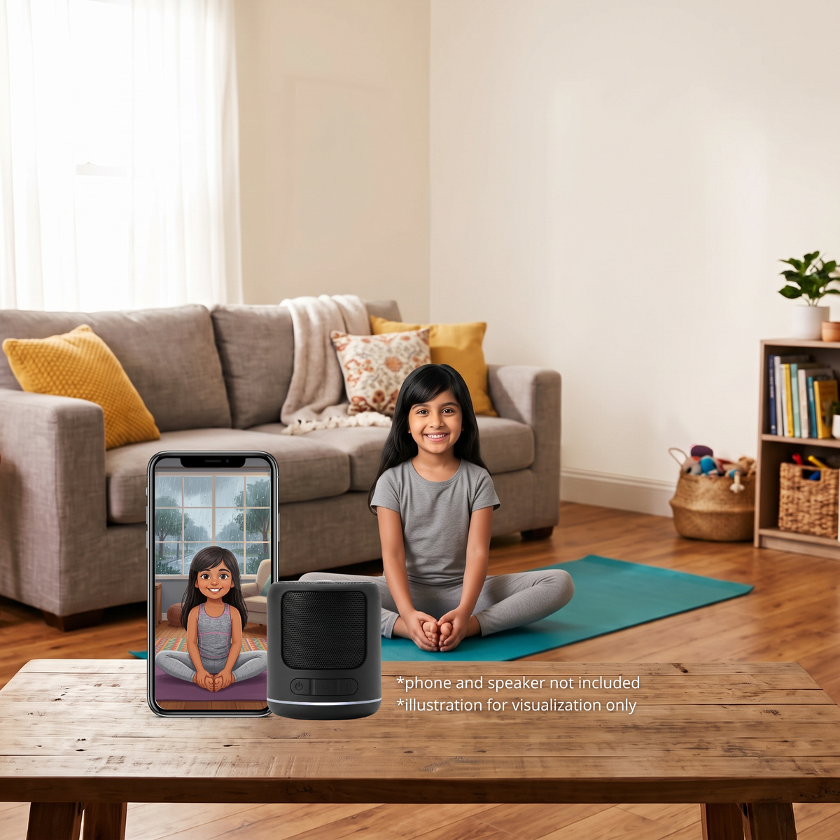 Rainy Day Audio Yoga for Kids (Personalized)