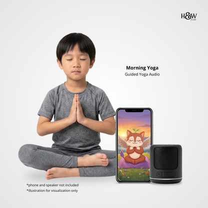 Morning Audio Yoga for Kids (Non-Personalized)