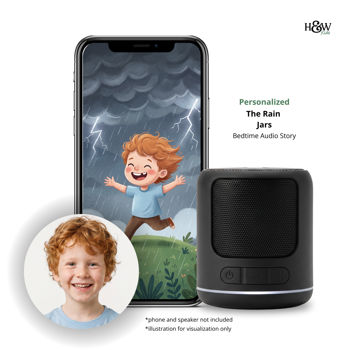 The Rain Jars (Personalized Bedtime Audio Story for Kids)