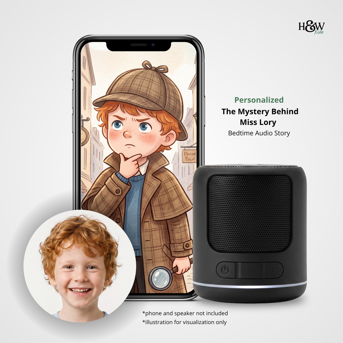 The Mystery Behind Ms. Lory (Personalized Bedtime Audio Story for Kids)