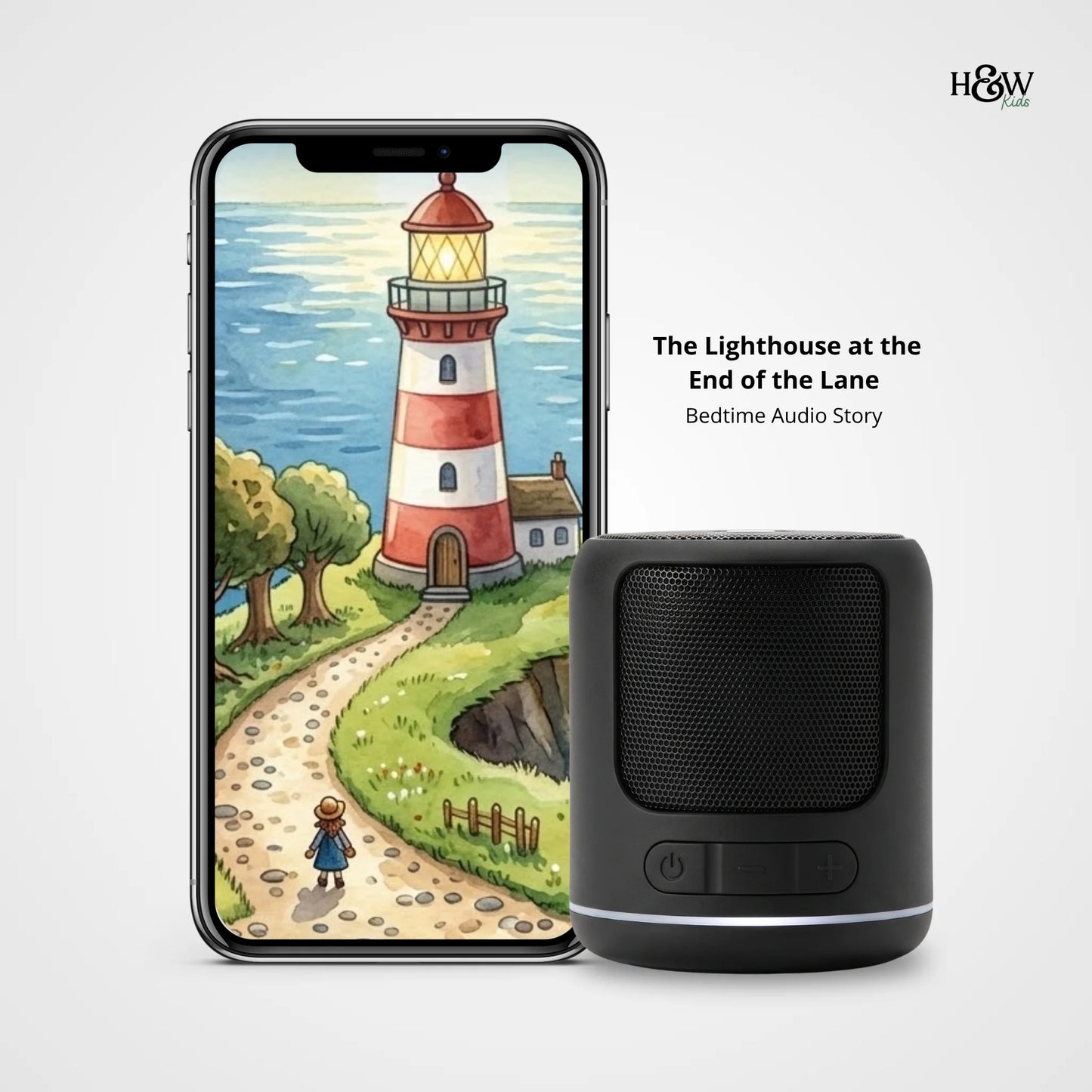The Lighthouse at the End of the Lane - Bedtime Audio Story (Instant Download)